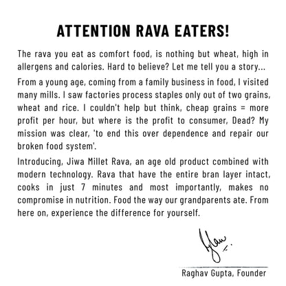 Jiwa Pure Jowar Rava