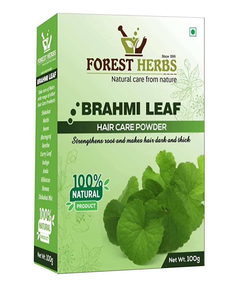 brahmi plant for hair Forest Herbs Brahmi Leaf Hair Care Powder – PUSHMYCART