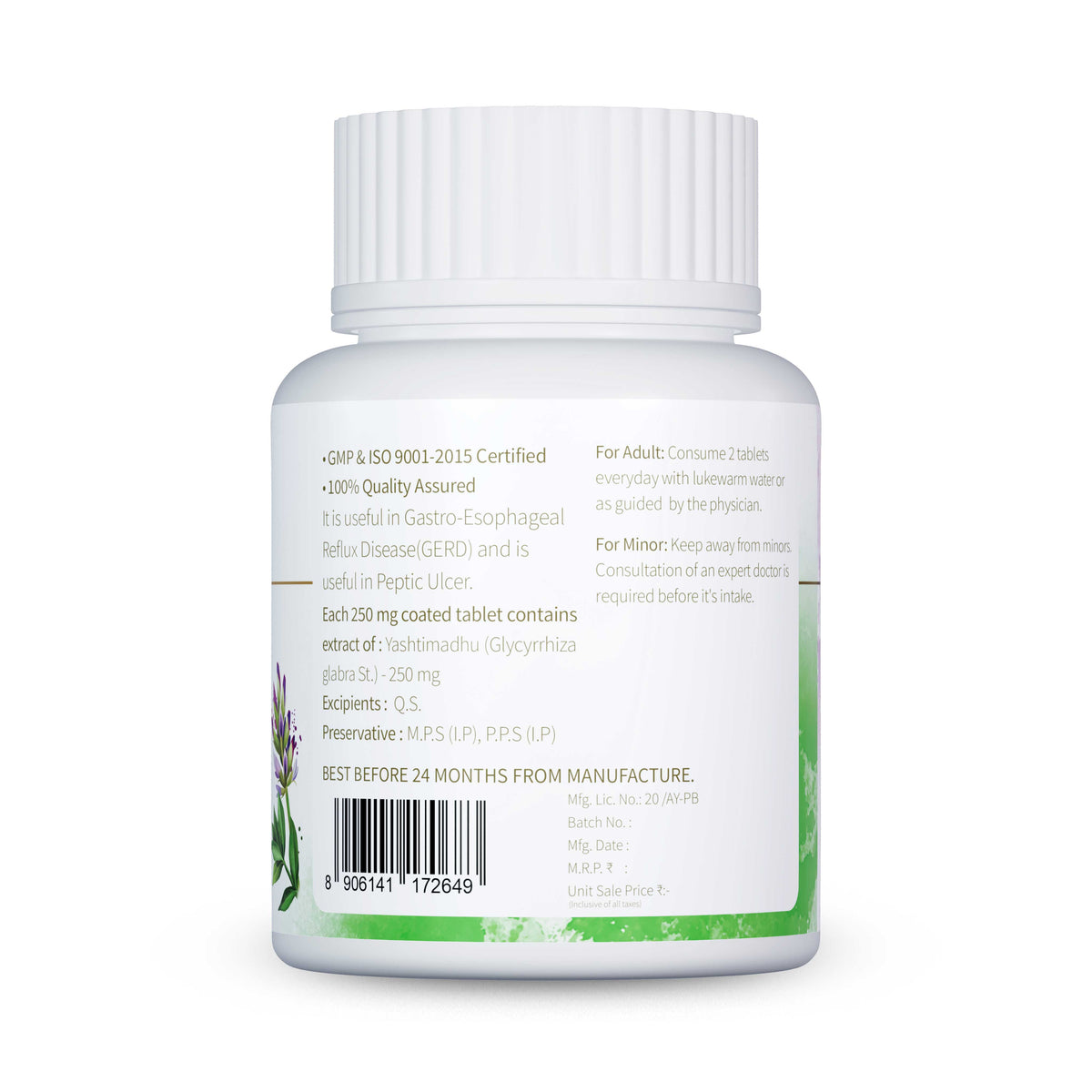 Jeena Sikho Yashtimadhu Tablets
