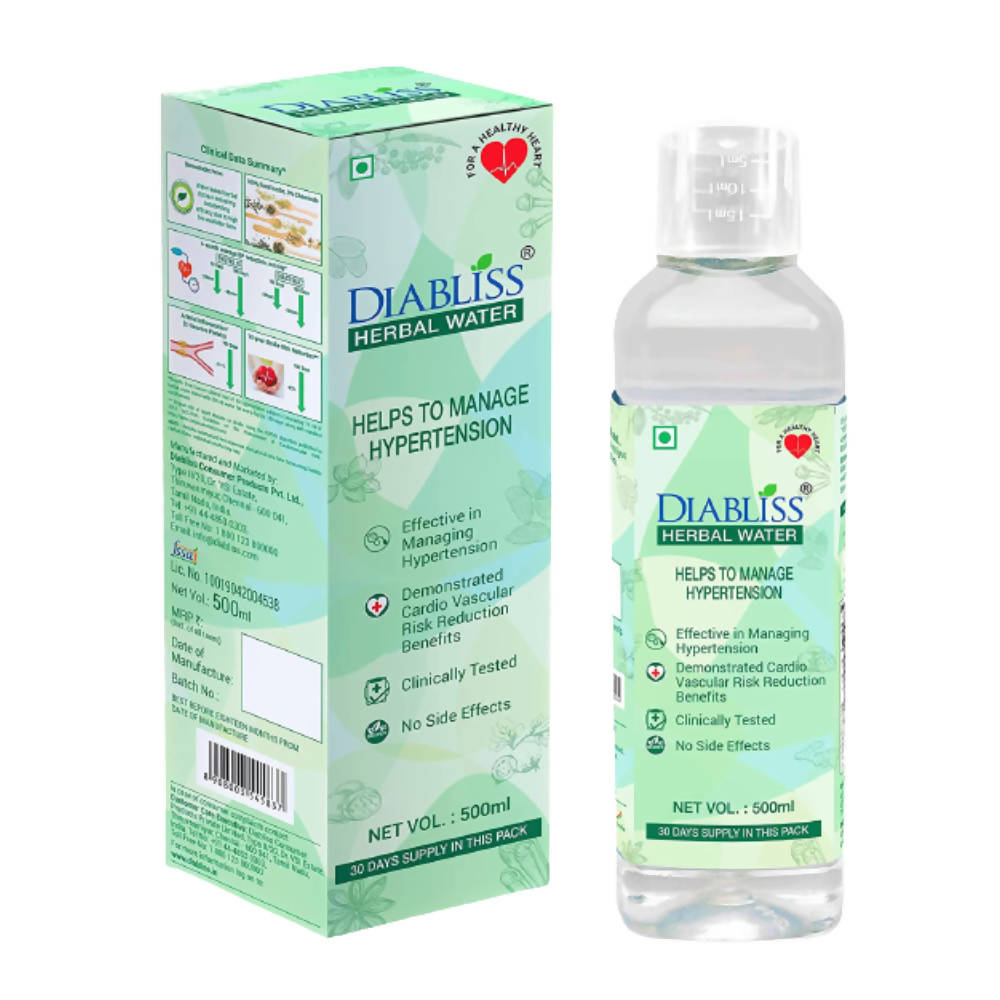 Diabliss Herbal Water For Hypertension Management