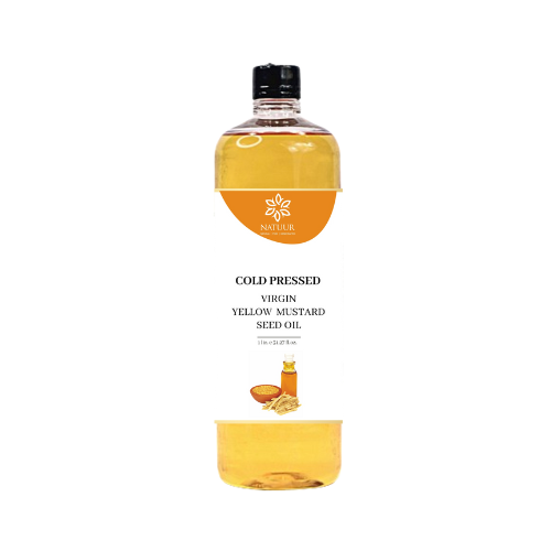 Natuur Cold Pressed Yellow Mustard Oil 1ltr
