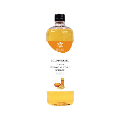 Natuur Cold Pressed Yellow Mustard Oil 1ltr