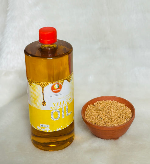 Matratva Organic Yellow Mustard Oil