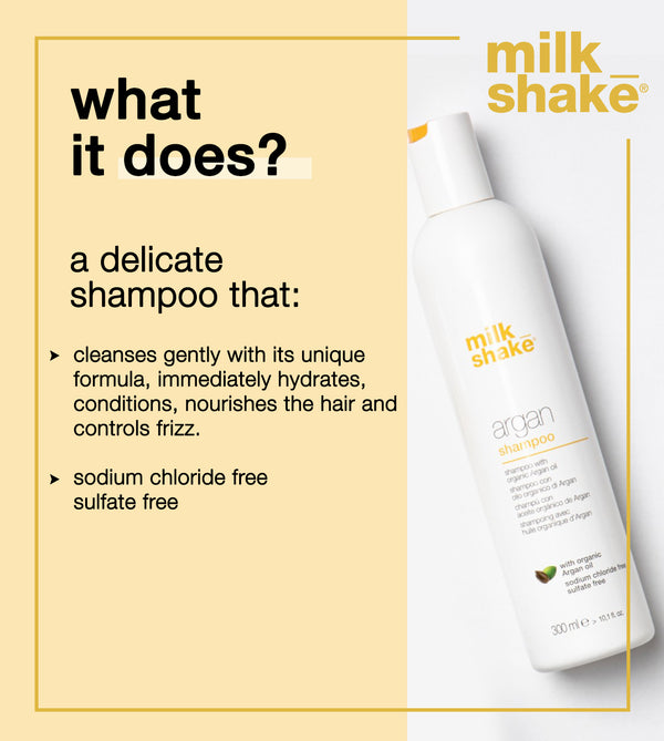 Milk shake argan shampoo