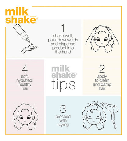 Milk shake leave in conditioner