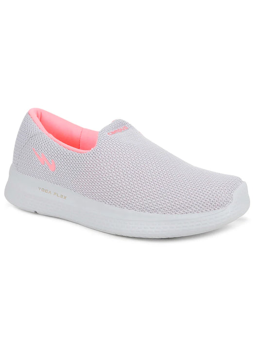 Campus ZOE PLUS Grey Womens Walking Shoes
