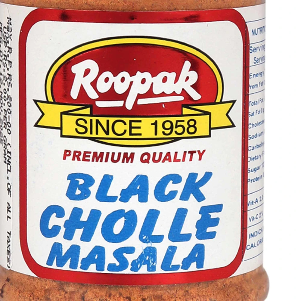 Roopak Black Cholle Masala Powder
