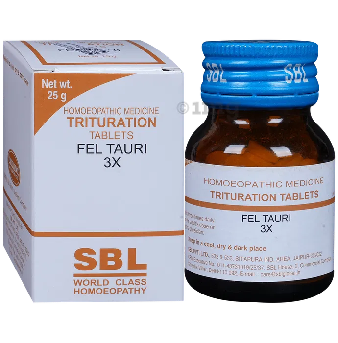 SBL Fel Tauri Trituration Tablet 3X