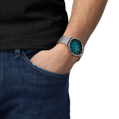 Tissot Everytime 40mm Turquoise Grey