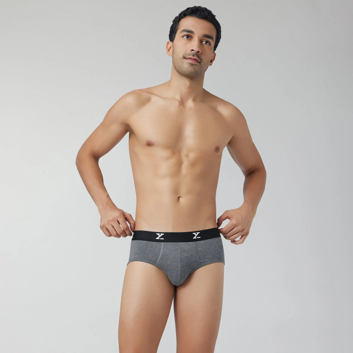 XYXX Ace Medley Modal Briefs Icy Grey - view 3
