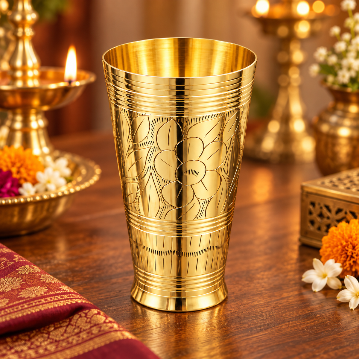 Brass Lassi Glass 700 ml 0.39kg