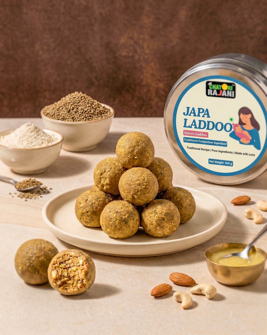 Chatori Rajani Japa Laddoo – Ajwain