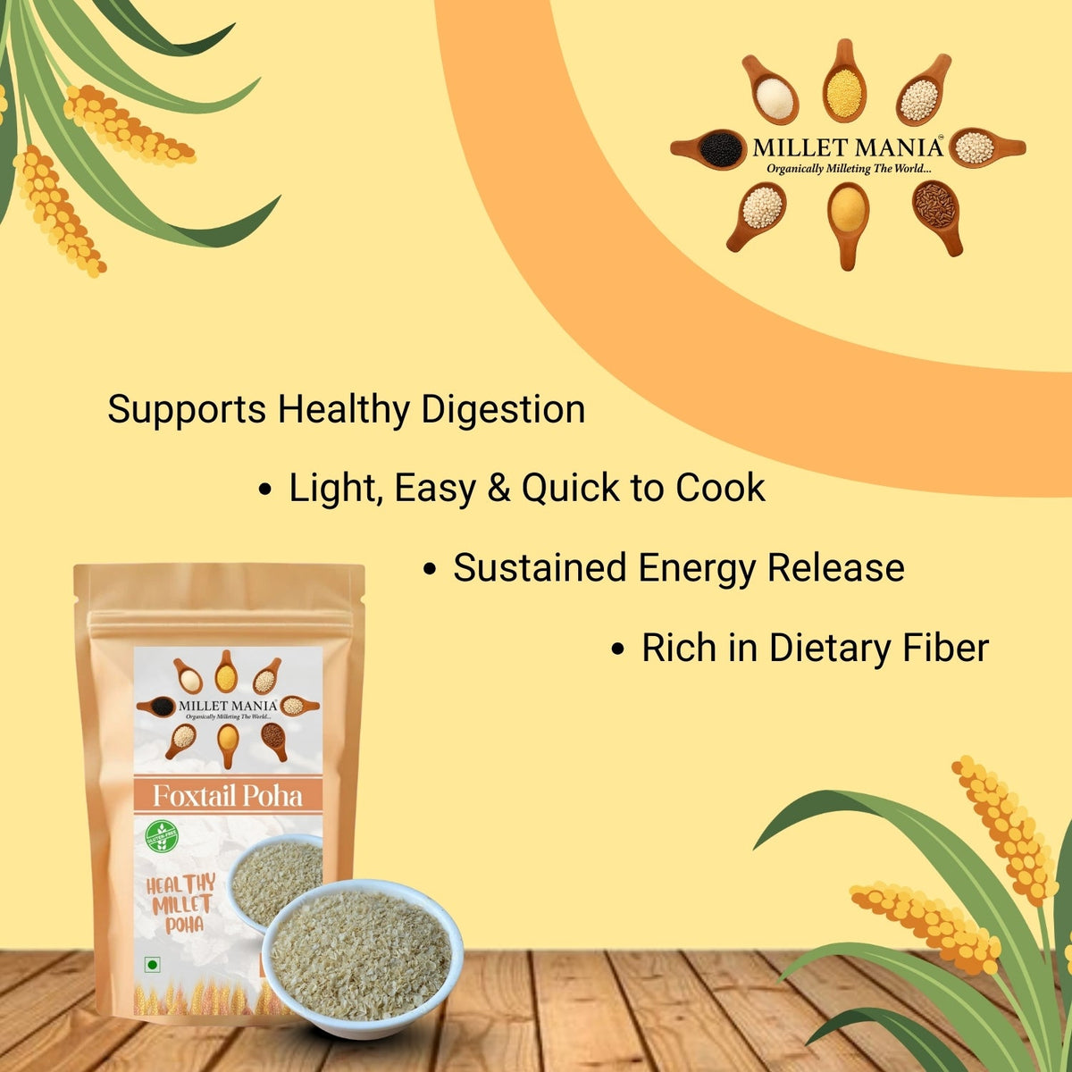 Millet Mania Foxtail Millet Poha