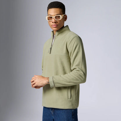 XYXX Mens Alterra Polar Fleece Jackets Cascade Grey - view 2