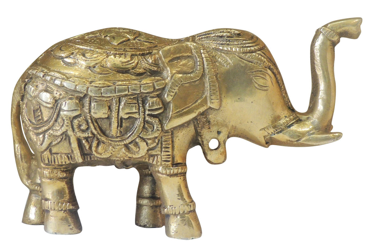 Brass Elephant Statue 0.86kg