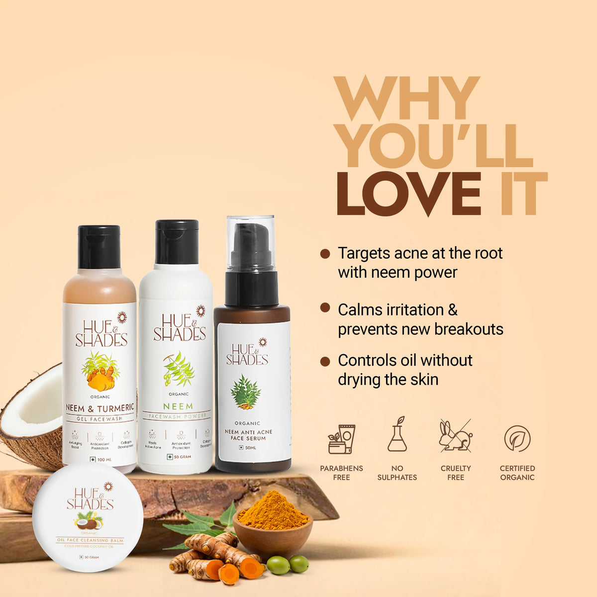 Hue And Shades Anti Acne (AM-PM) Combo