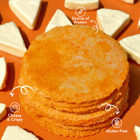 Snackible Cheese Dosa Khakra