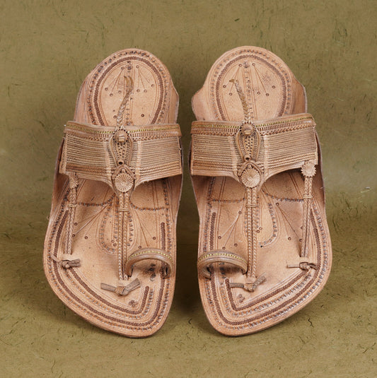 Shopkop Sarkar Kapashi Kolhapuri Chappal for Men