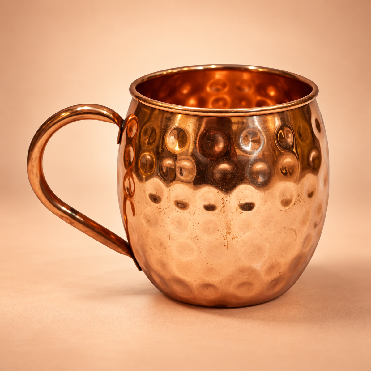 Pure Copper Mug 146g, 350ml