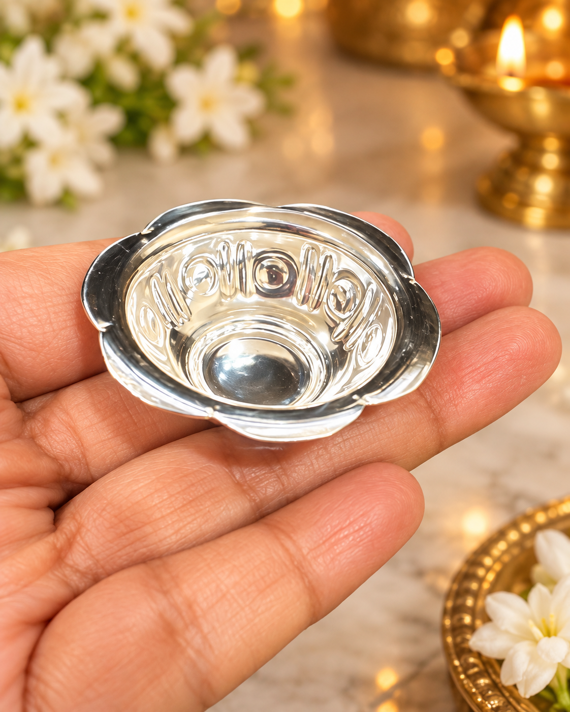 Pure Silver Small Plain Bowl 6g