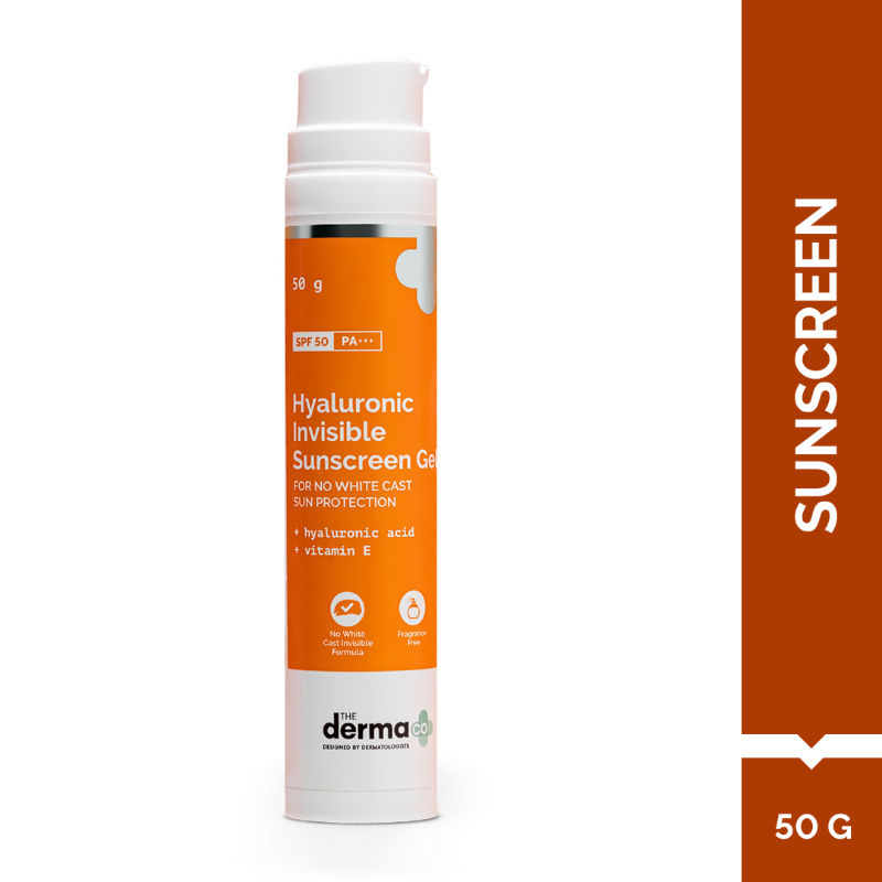 The Derma Co Hyaluronic Invisible Sunscreen Gel 