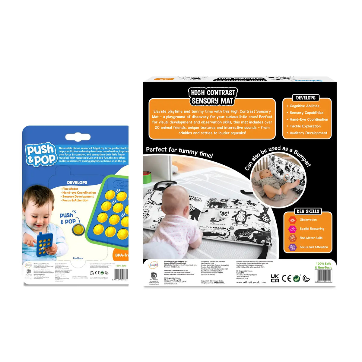 Skillmatics Early Sensory Fun Bundle Ages 0 to 2