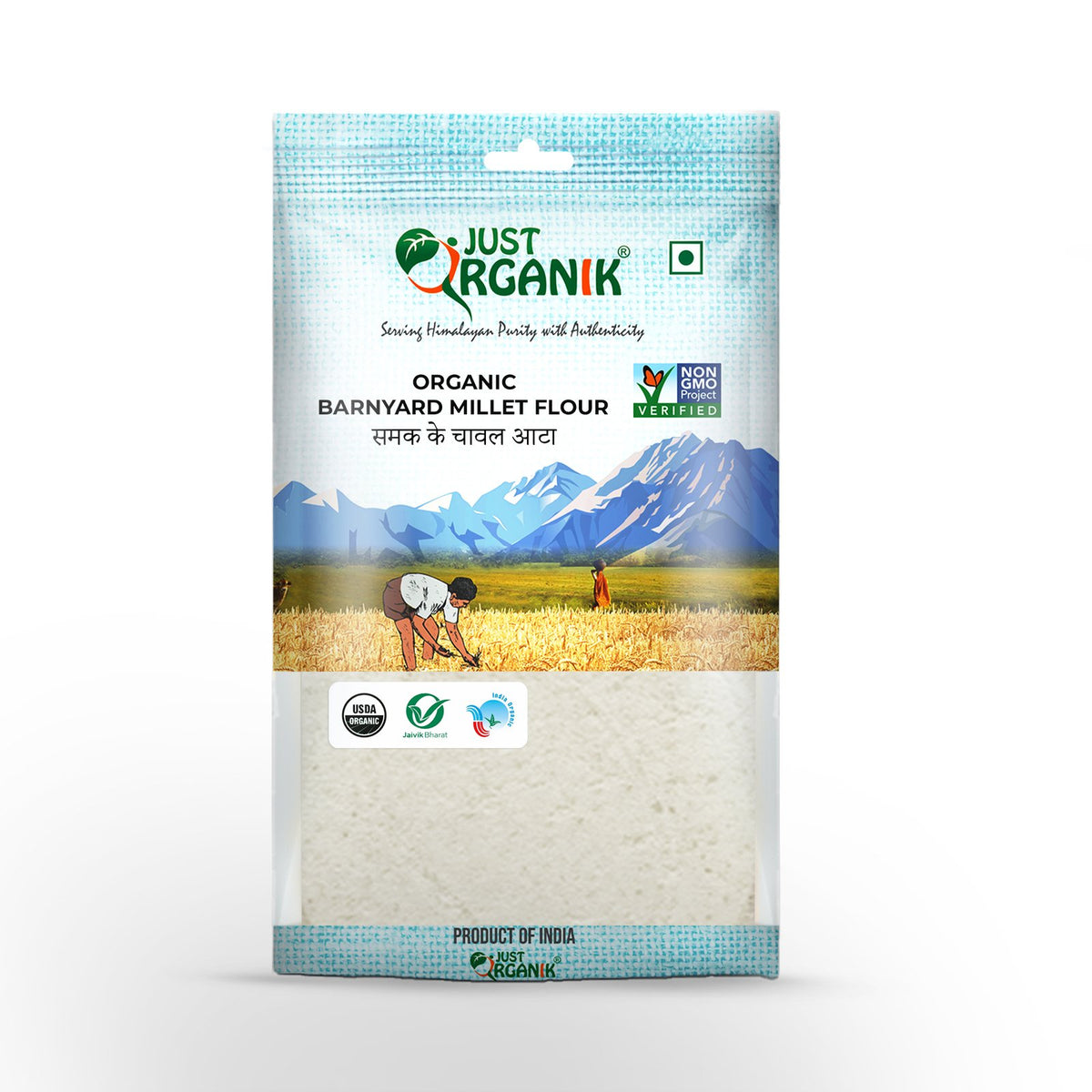 Just Organik Barnyard Millet Flour - PUSHMYCART