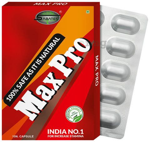 Sabates Max Pro Capsule 10 caps