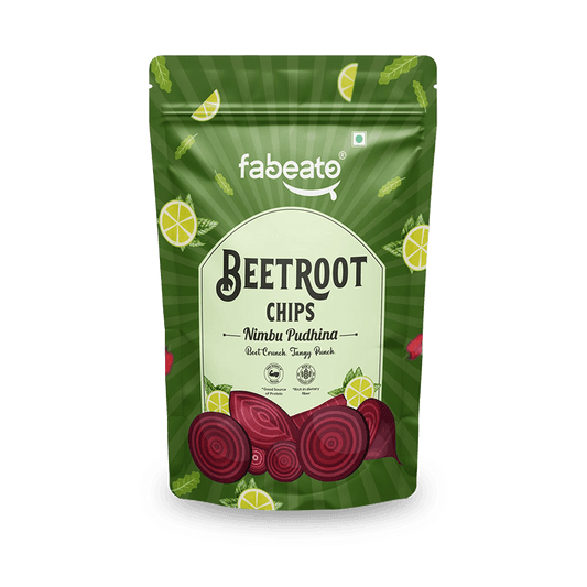 Fabeato Nimbu Pudhina Beetroot Chips