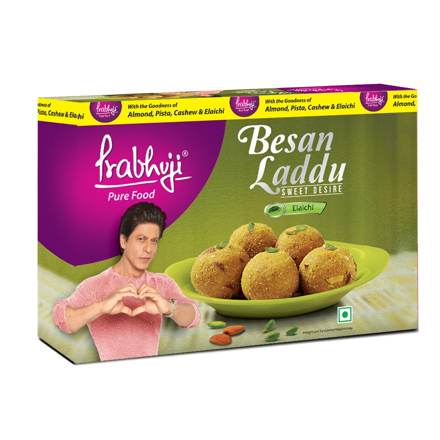 Prabhuji Elaichi Besan Laddu