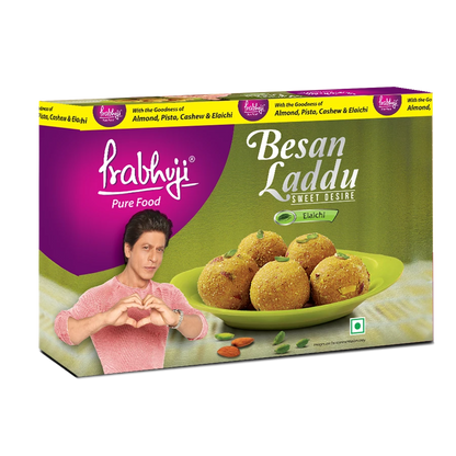 Prabhuji Elaichi Besan Laddu