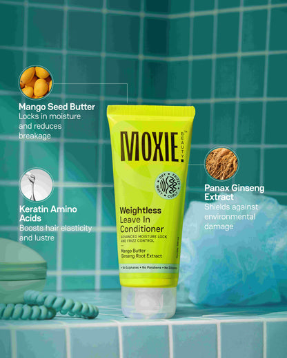 Moxie Beauty Weightless Leave-In Conditioner 120ml