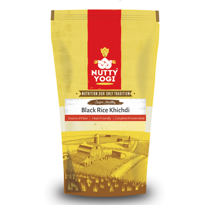 Nutty Yogi Organic Black Rice Khichdi 500g