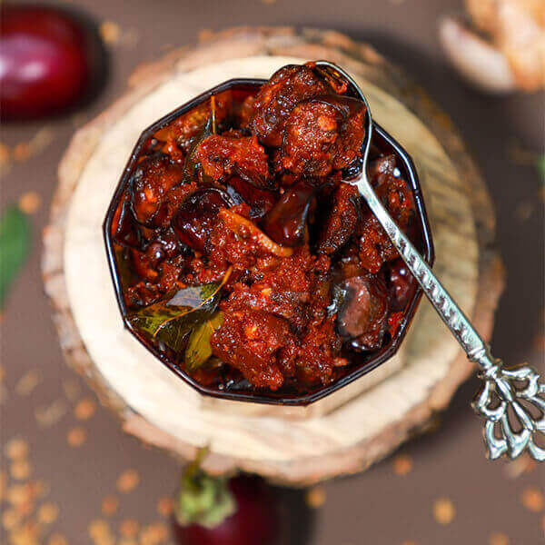 Prakruthi Brinjal Pickle - PUSHMYCART