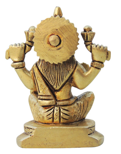 Brass Laxmi Ji God Idol Statue 0.6kg