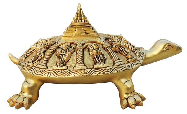 Brass Showpiece Tortoise