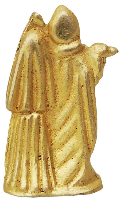 Brass Radha Krishna God Idol Statue 0.08Kg