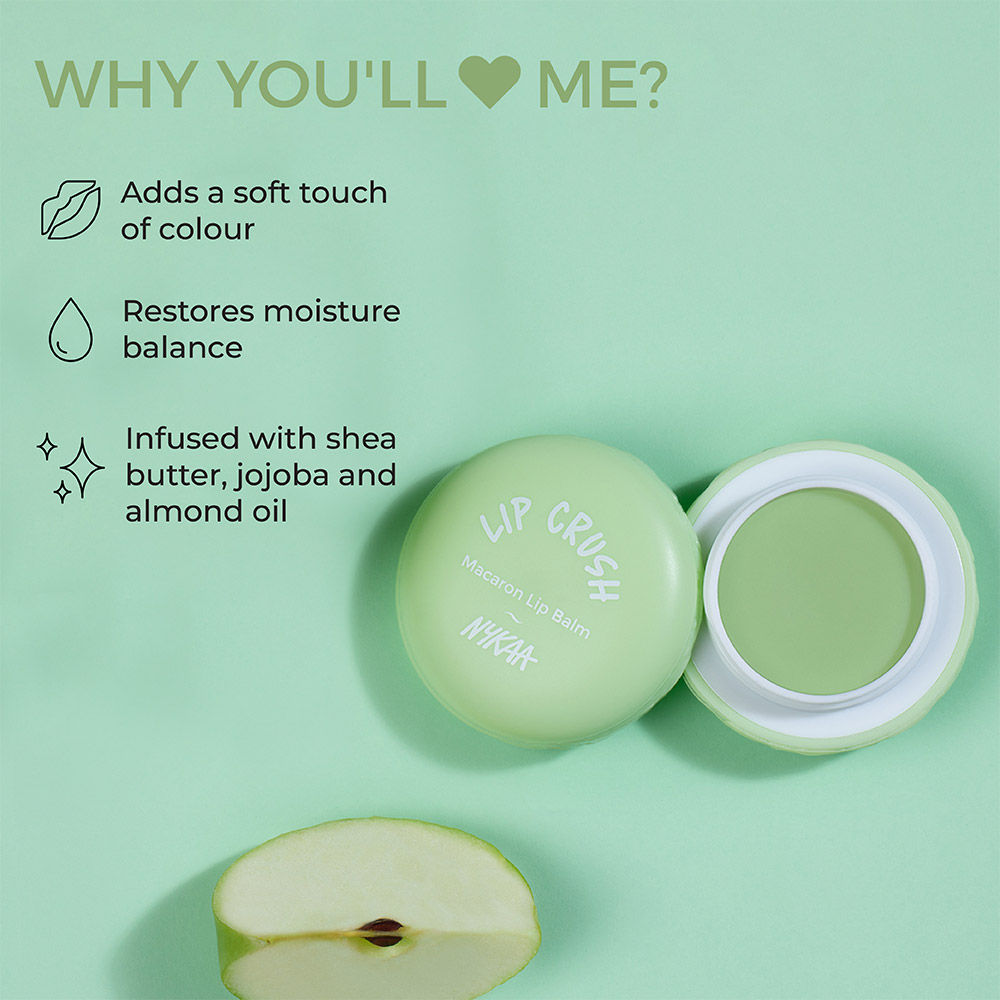 Nykaa Moisturising Macaron Lip Balm (8gm) - PUSHMYCART