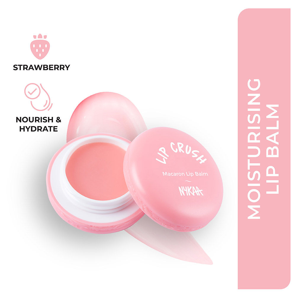 Nykaa Moisturising Macaron Lip Balm (8gm) - PUSHMYCART