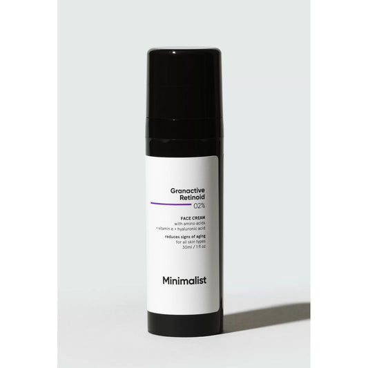 Minimalist 2% Granactive Retinoid Anti Aging Face Cream With Vitamin E & HA