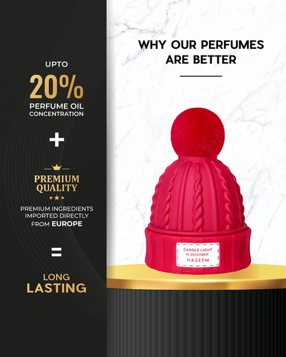 Naseem Candlelight In December_Parfum 80Ml_Maroon