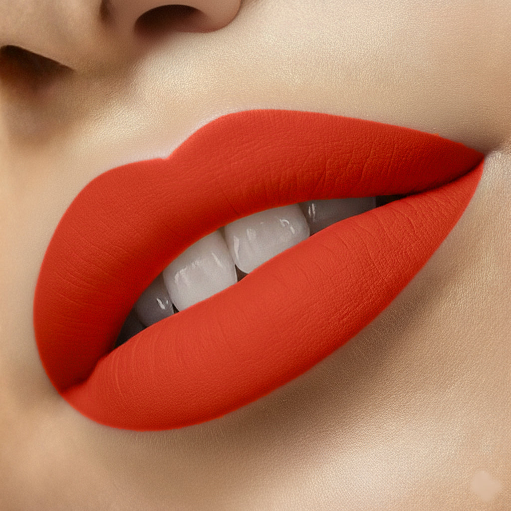Moraze Cosmetics 4 Ultra Soft Glossy Matte Lipstick Kit featuring four mini lipsticks in various shades. - Image 4