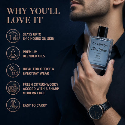 CareVeda Boss Mode Eau de Parfum 100ml for Men