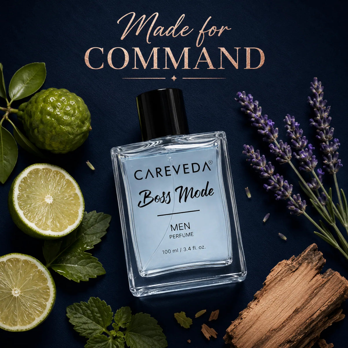 CareVeda Boss Mode Eau de Parfum 100ml for Men