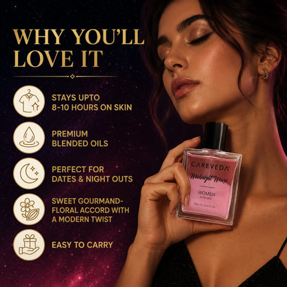 CareVeda Midnight Muse Eau de Parfum 100ml for Women