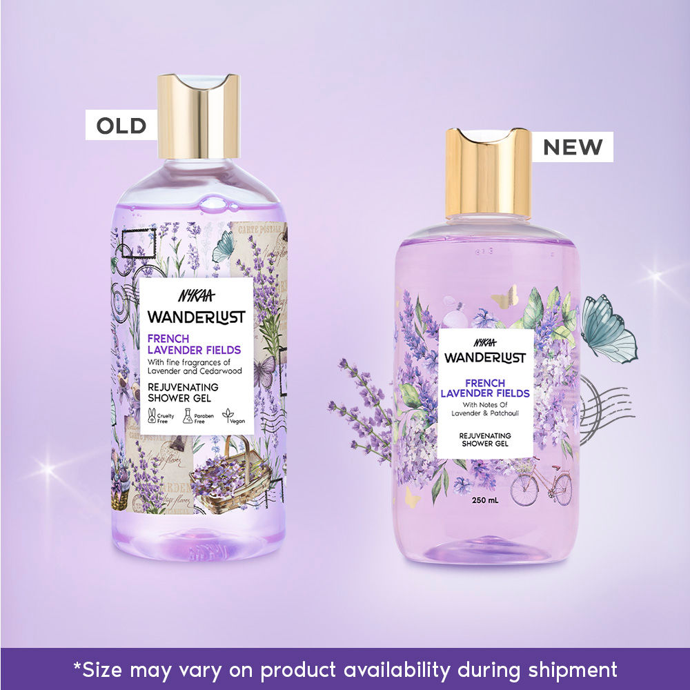 Wanderlust French Lavender Floral Perfume Body Wash