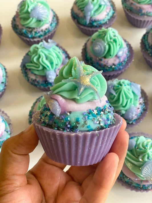 The Sass Bar Celestial Underwater Cupcake Soap