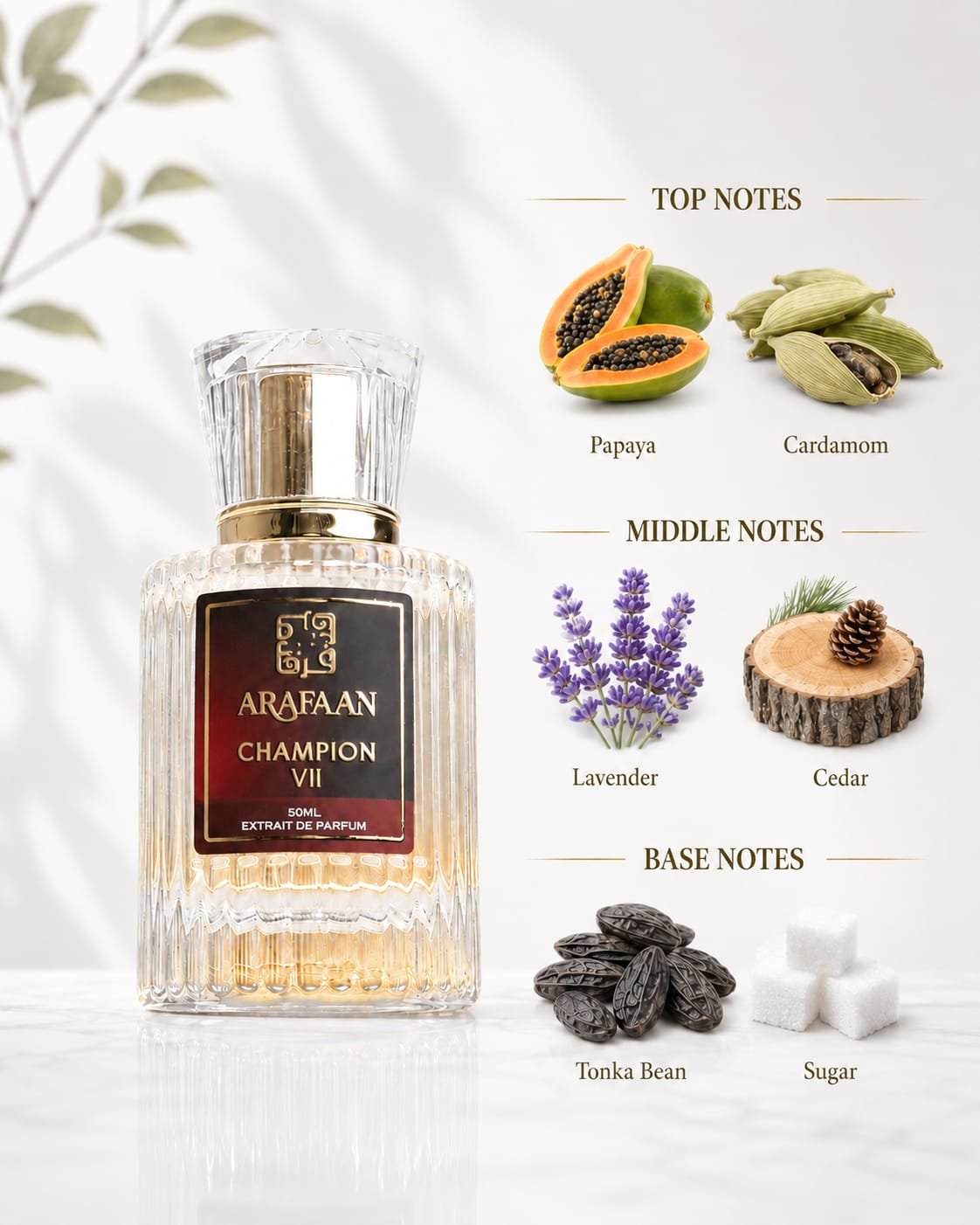 Arafaan Champion VII Extrait De Parfum 50ml