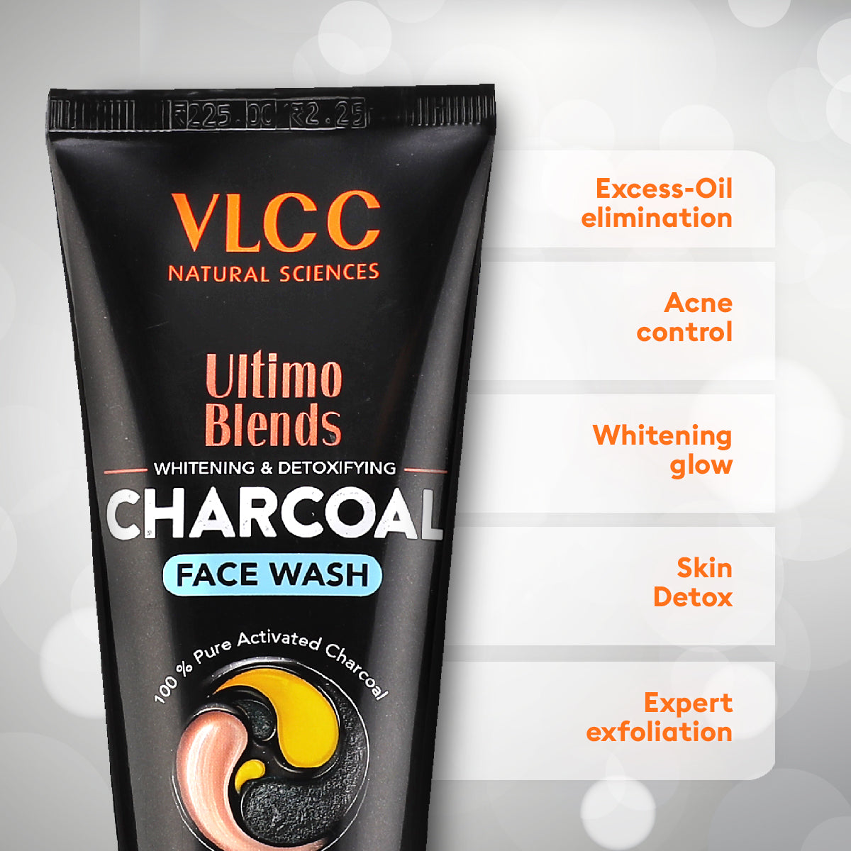 VLCC Ultimo Blends Charcoal Face Wash 