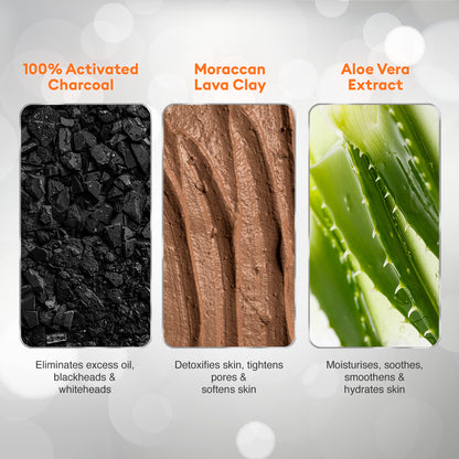 VLCC Ultimo Blends Charcoal Face Wash 